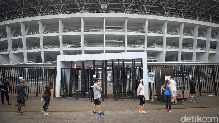 Ring road Stadion Utama Gelora Bung Karno (SUGBK) kembali dibuka setalah tiga bulan ditutup. Seperti apa kondisi terkininya?