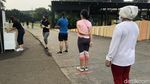 Suasana New Normal di Ring Road GBK, Pengunjung Wajib Pakai Masker