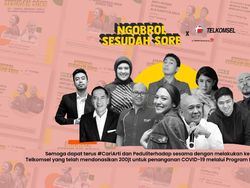 Putri Tanjung-Telkomsel #CariArti dan Donasi untuk Penanganan COVID-19
