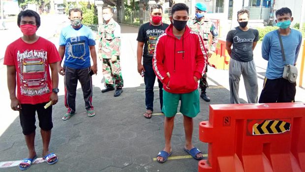 Dua kernet yang hendak menyelundup ke Bali tanpa protokol kesehatan