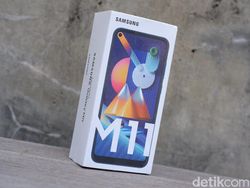 Unboxing Galaxy M11, Bawa Batre 5.000 mAh Harga Rp 2 Juta