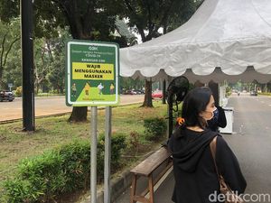 Hari ke-2 Dibuka, Lebih dari 1.600 Orang Olahraga Pagi di GBK