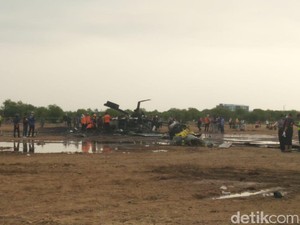 TNI AD Pastikan Heli dalam Kondisi Baik Sebelum Jatuh di Kendal