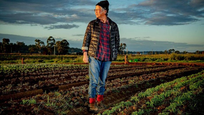 Western Sydney farmer Rita Kelman.