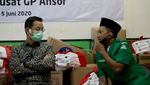 Bantuan Ribuan Paket Sembako untuk GP Ansor