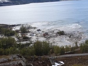 Detik-detik Desa Kecil Hilang Ditelan Laut Norwegia