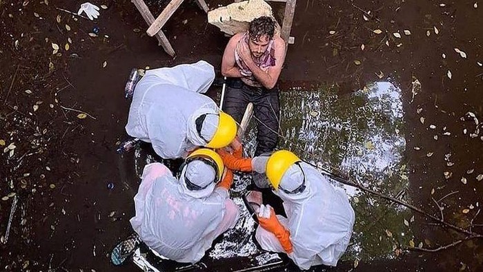 Gegara Dikejar Anjing, Seorang WN Inggris di Bali Terjebak di Sumur 6 Hari (Foto: Istimewa) Gegara Dikejar Anjing, Seorang WN Inggris di Bali Terjebak di Sumur 6 Hari (Foto: Istimewa)