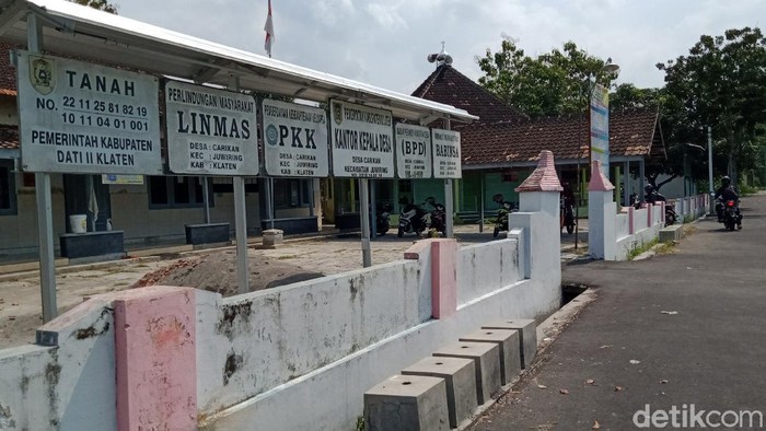 Kantor Desa Carikan, Kecamatan Juwiring, Klaten