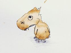 Dari Tumpahan Kopi, Seniman Ciptakan Seni Menawan