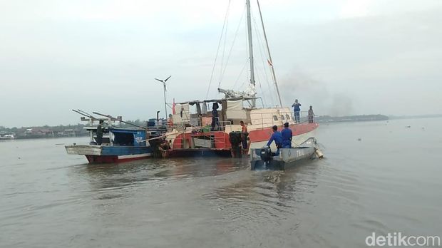 Tadeusz Nowicki akhirnya bertolak ke Jakarta untuk pulang ke negaranya, Australia (Dok. Polda Lampung)
