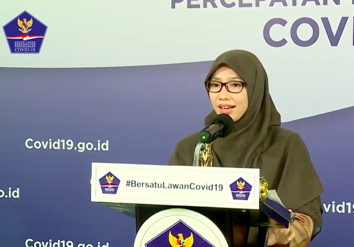 Anggota Tim Pakar Gugus Tugas Percepatan Penanganan COVID-19, Dewi Nur Aisyah. (Dok BNPB Indonesia)