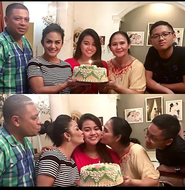 Ini bukanlah kali pertama Krisdayanti dan Aurel berseteru di media sosial. Sebelumnya keduanya pernah bersitegang lantaran Krisdayanti tak hadir di ulang tahun Aurel beberapa tahun yang lalu.  Foto: dok. Instagram @krisdayantilemos