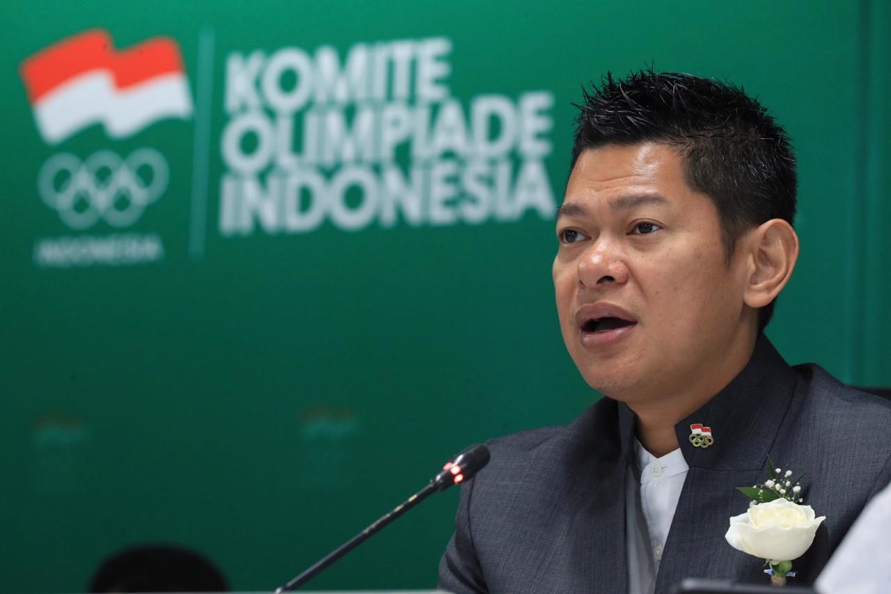 Ketua KOI Raja Sapta Oktohari.