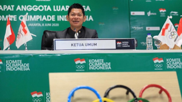 Ketua KOI Raja Sapta Oktohari.