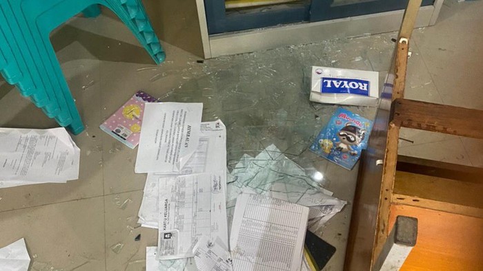 Lokasi OTK Serang Kantor Lurah Makassar
