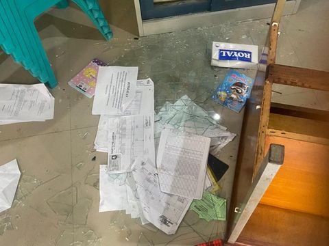 Lokasi OTK Serang Kantor Lurah Makassar
