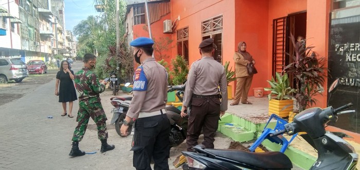 Lokasi OTK Serang Kantor Lurah Makassar