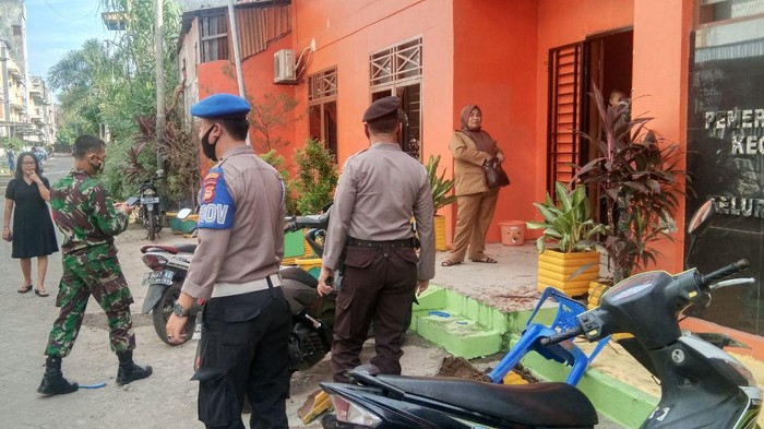 Lokasi OTK Serang Kantor Lurah Makassar