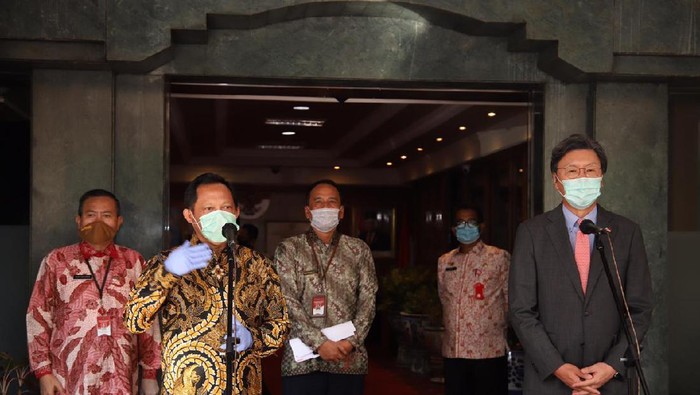 Mendagri Tito bertemu dengan Dubes Korsel