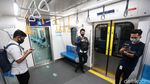 Jumlah Penumpang Dibatasi, MRT Beroperasi Normal