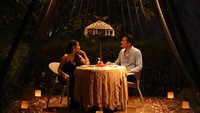 Romantis! Begini suasana makan malam Niken dengan Adimaz saat di Ubud. Foto: Instagram nikenanjanii