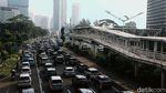Perkantoran di DKI Mulai Buka, Jalan Sudirman Macet