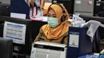 Suasana Kerja PNS Pemkot Jakarta Utara di Masa PSBB Transisi