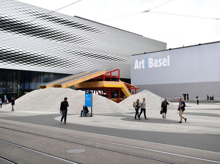 BASEL, SWITZERLAND - JUNE 13:  A general view during the press preview for Art Basel at Basel Messe on June 13, 2018 in Basel, Switzerland. Art Basel is one of the most prestigious art fair in the world showcasing the work of more than 4,000 artists selected by 300 leading art galleries.  (Photo by Harold Cunningham/Getty Images)