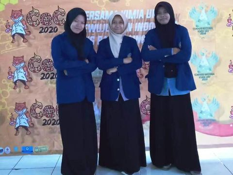 Batu bata dari limbah ampas tebu buatan mahasiswa UNY, Yogyakarta, Selasa (9/6/2020).