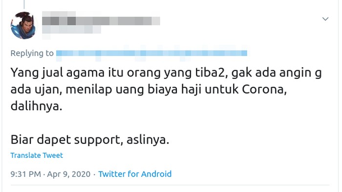 dana haji isu dana haji untuk tangani wabah Corona
