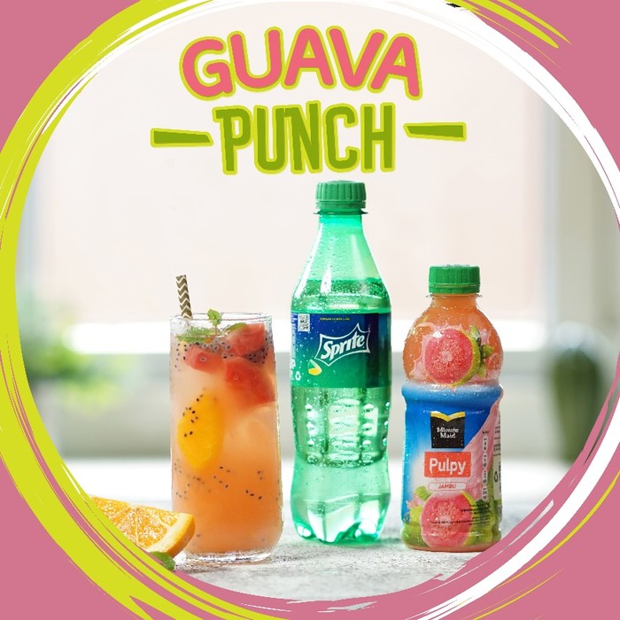 Guava Punch, Minuman Segar Saat Santai di Rumah Aja Guava Punch, Minuman Segar Saat Santai di Rumah Aja