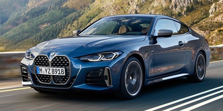 Ilustrasi mobil mewah BMW 4 series 2021