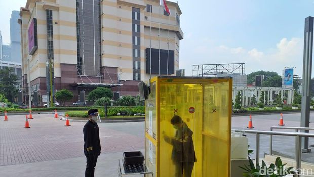 Kesiapan Mal Senayan City Jelang Buka Lagi