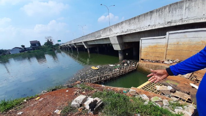 Lokasi penemuan potongan kaki manusia