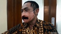 Politikus PDIP itu juga membeberkan filosofi masker ala Rudy. Menurutnya, masker merupakan singkatan dari Mau Aman Semua, Kedisiplinan, Etika, Rasa. Bayu Ardi Isnanto/Dok. Detikcom.