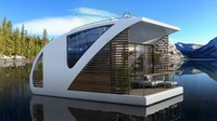 Unit Catamaran apartemen sendiri terdiri dari salon, dapur, kamar mandi, aula dengan ruang penyimpanan dan ruang tidur.  