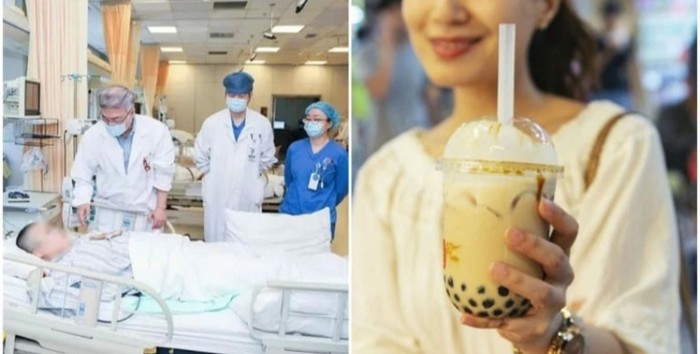 Remaja koma karena minum milk tea