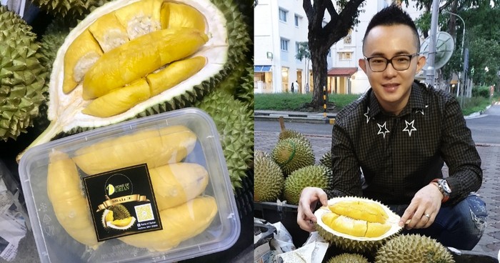 Toko Durian di Singapura