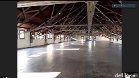 Ini lantai tiga Gedung A dan tidak boleh diakses oleh wisatawan umum. Jadi, tur virtual bisa jadi kesempatan langka menjelajah sisi ini.