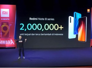 Xiaomi Klaim Seri Redmi Note 8 Terjual 2 Juta Unit di Indonesia
