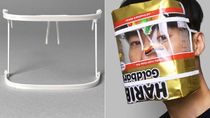 Unik, Face Shield Ini Bisa Dibentuk dari Bungkus Bekas Apa Saja