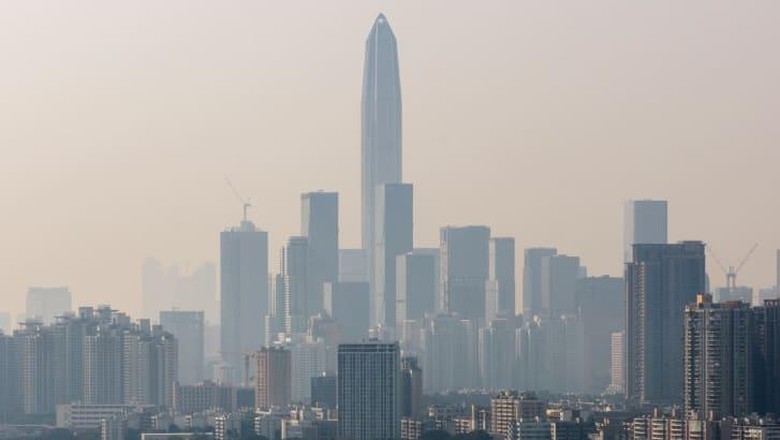 Gedung pencakar langit di China Gedung pencakar langit di China
