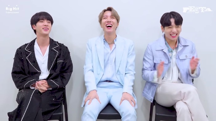 Jin, J-Hope, dan Jung Kook BTS