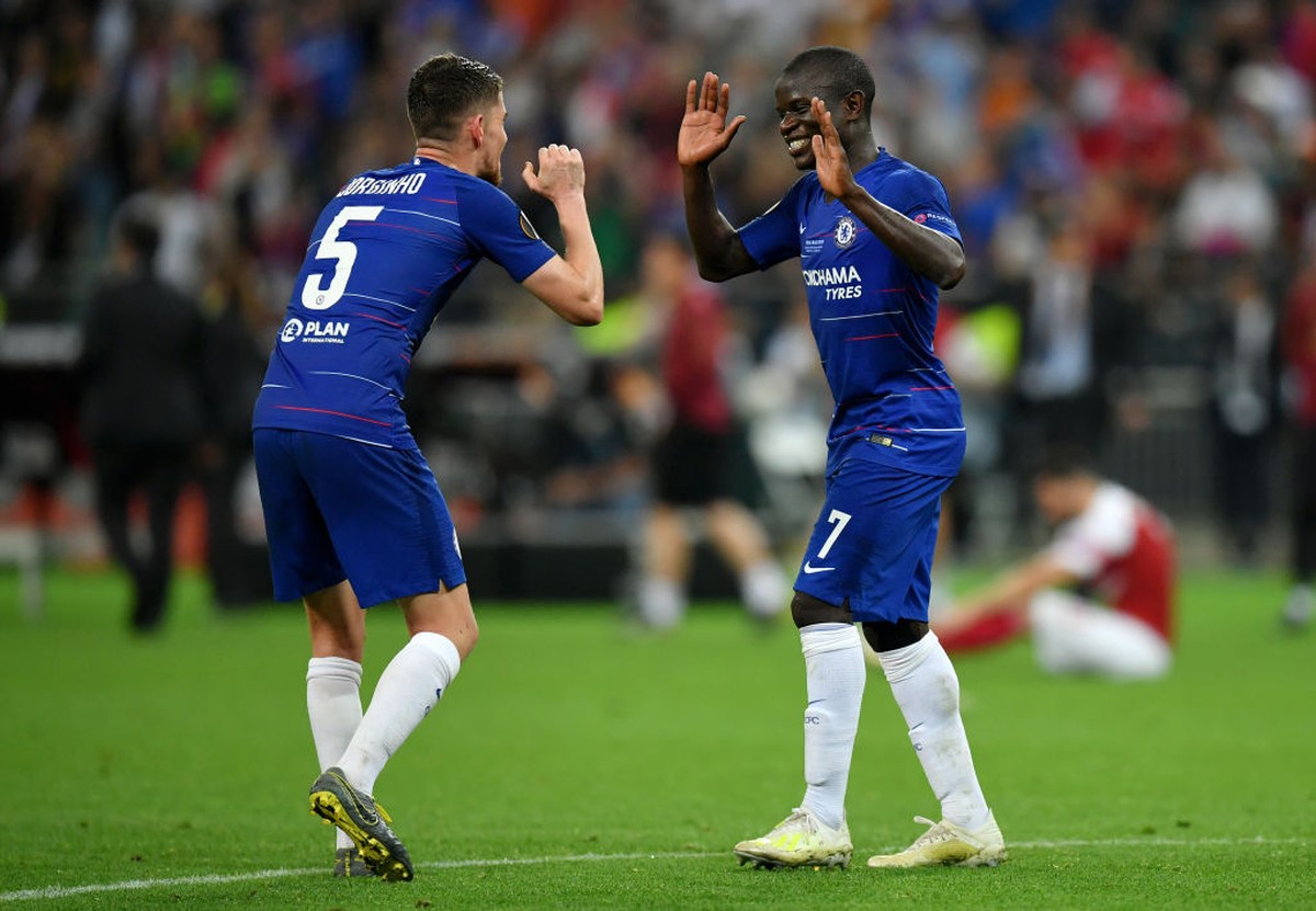 Jorginho dan Kante (Getty Images/Dan Mullan)
