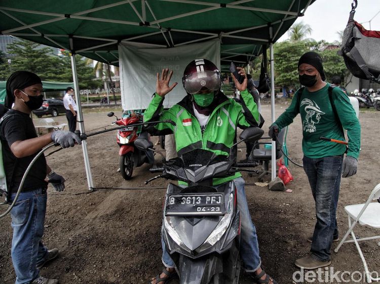 Protokol Kesehatan untuk Driver Online Diperketat