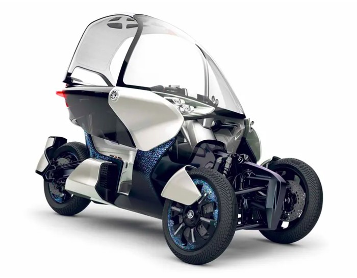 Suspensi 3 roda Yamaha