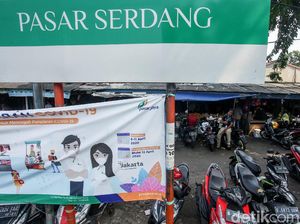 14 Pedagang Positif Corona, Pasar Serdang Kemayoran Masih Buka