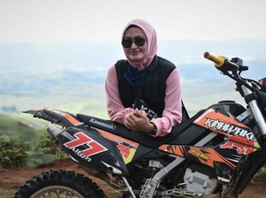 Bupati Luwu Utara Blusukan ke Pelosok Andalkan Sepeda Motor Trail