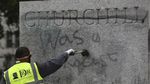 Deretan Patung Ini Jadi Sasaran Vandalisme Demonstran George Floyd