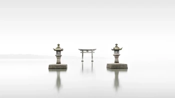 Ronny Behnert memenangkan kategori Landscape dengan karya berjudul Torii Einootsurugi. Foto: Ronny Behnert/Sony World Photography Awards 2020